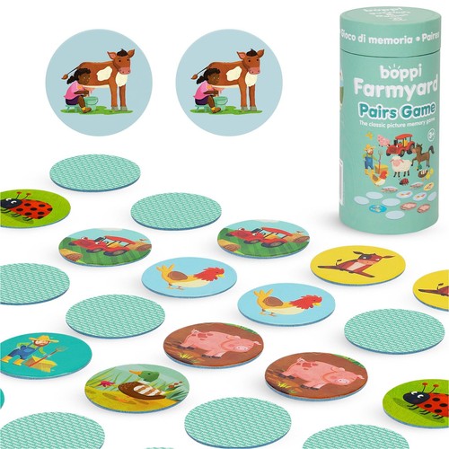 Jeu paires farmyard - jeu,