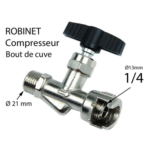 Robinet compresseur air - compresseur, d'air