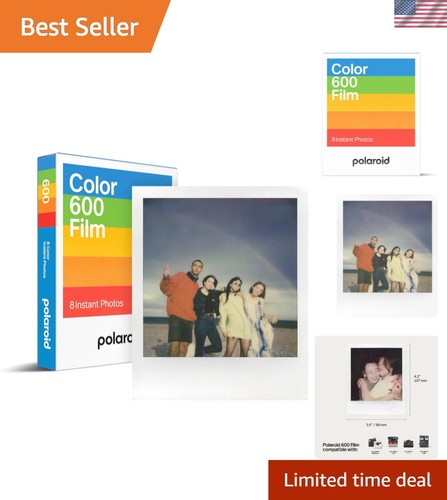 Pack polaroid color film for - color,