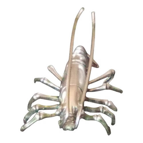 Langouste miniature argent - miniature, en