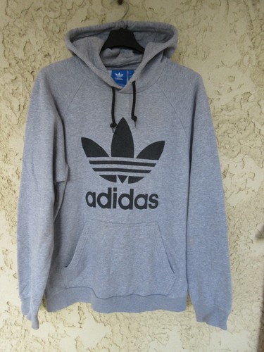 Sweat capuche adidas rétro - à,