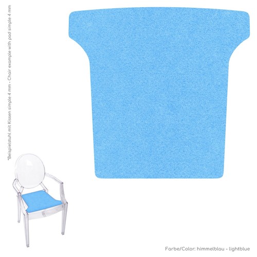 Eco felt coussin chaise - felt, 4mm