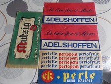 4 CHAPEAU CALOT PAPIER BIERE