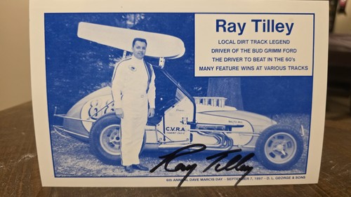 Ray tilley autographed photo - tilley,