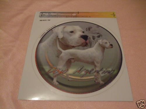 Autocollant motif chien - autocollant,