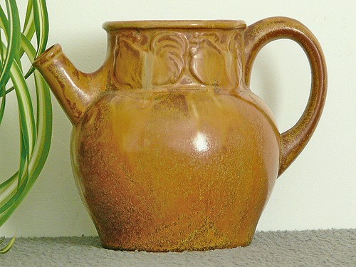 Ancien pichet cruche chevrette - ancien,