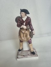 XIXe Personnage En Porcelaine