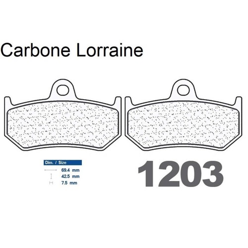 Plaquettes carbone lorraine - carbone, de