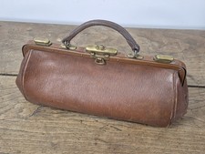 Ancienne Sacoche Malette De Médecin (⚠️ Pas De Clé Ne S'ouvre Pas)