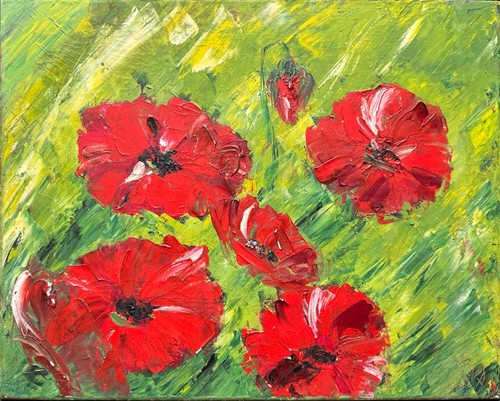Tableau huile sur toile signé - tableau,