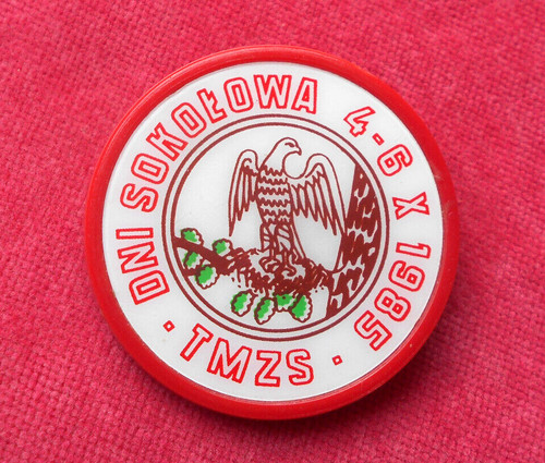 Badge pologne 1985 - badge,