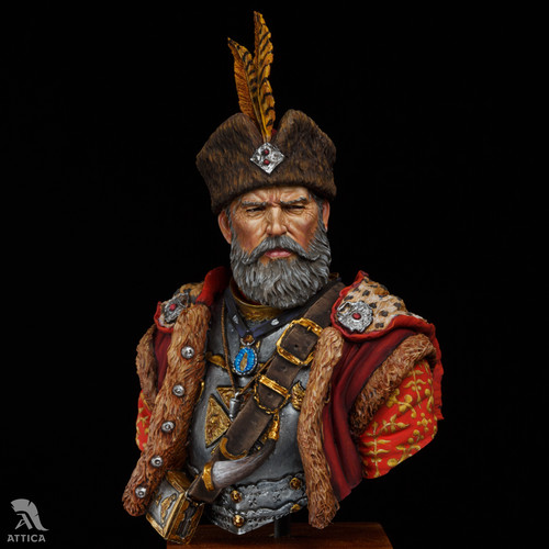 Buste noble polonais hussard - buste,