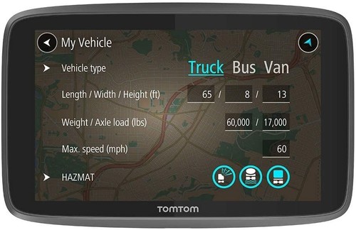 Tomtom truck sat nav - truck, go