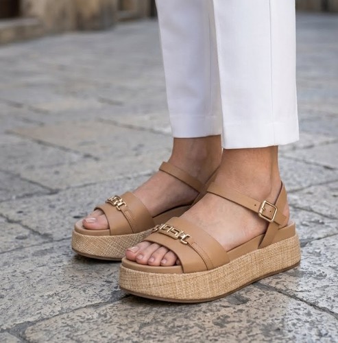 Sandales femme beige - sandales,