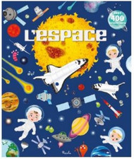 Livre Gommettes avec 400 autocollants - L'espace