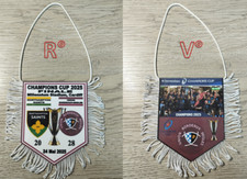 FANION Finale Rugby Champions Cup 2025  SAINTS NORTHAMPTON / UBB BORDEAUX BEGLES