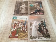 LOT DE 4 CARTES POSTALES