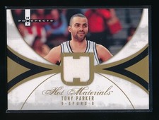 TONY PARKER 2007-08 FLEER HOT