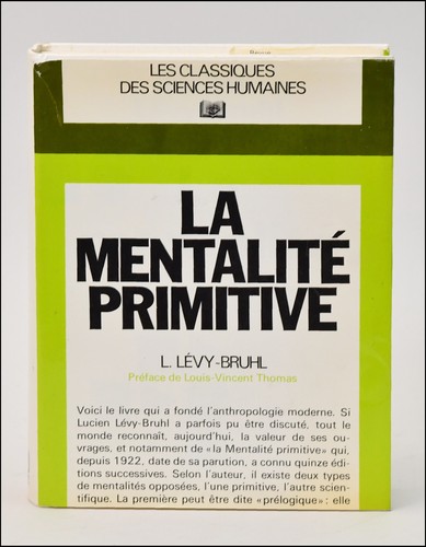 Mentalité primitive - la,