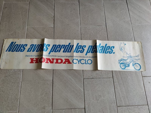 Affiche honda 1983 - affiche, px
