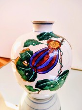 Vase Japonais Motif Floral Kutani