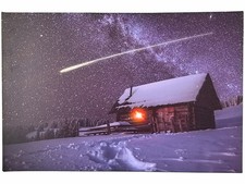 Tableau lumineux effet flamme