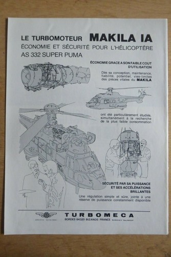 Pub turbomeca bordes - 11/83,