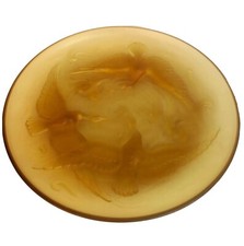 VERLYS - GRANDE COUPE VERRE MOULE ALBATROS ET POISSONS ERA SABINO ART DECO 1930