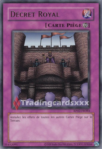 Décret royal r - yu-gi-oh!, :