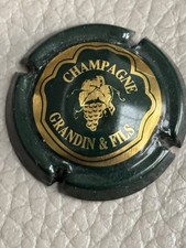 CAPSULE Muselet  CHAMPAGNE Grandin & Fils 2 Bon État  Voir Photo