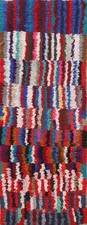 Tapis Coureur Marocain Tribal