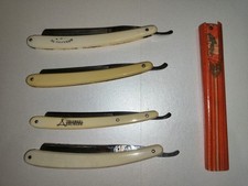 Lot de 5 Anciens Rasoirs Coupe