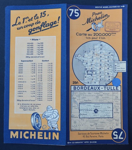 Carte michelin bordeaux - michelin,