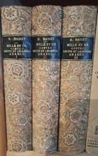 rare ancien livre mille et un