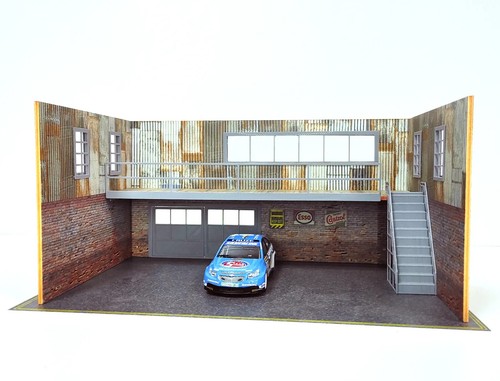 Garage deux étages avec - deux,