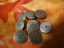 anciens fer  8boutons