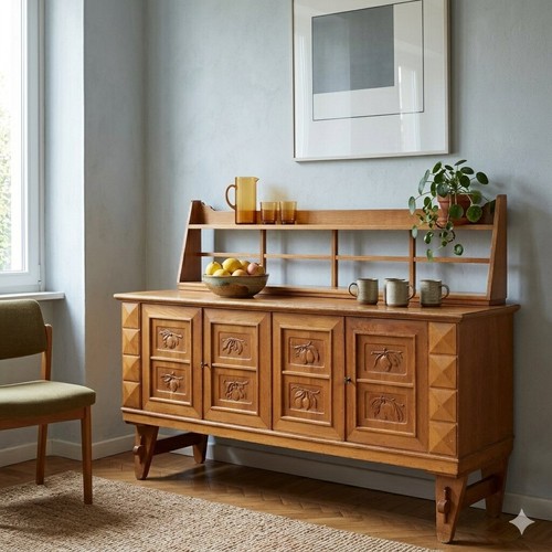 Buffet rustique vintage - buffet,