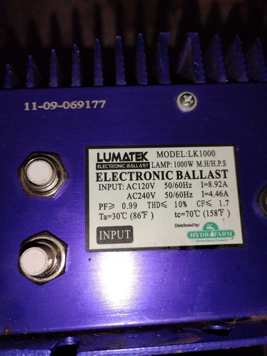 Lumatek lk1000 electronic - lumatek,