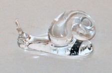 Vintage -Escargot en cristal