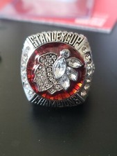 Stanley Cup World Champions CHICAGO BLACKHAWKS Hockey Ring size 11