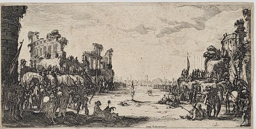 Après jacques callot - d'après,