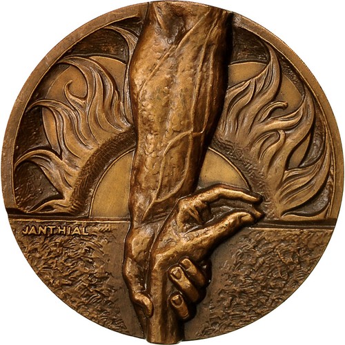 France médaille hommage - france,, médaille,