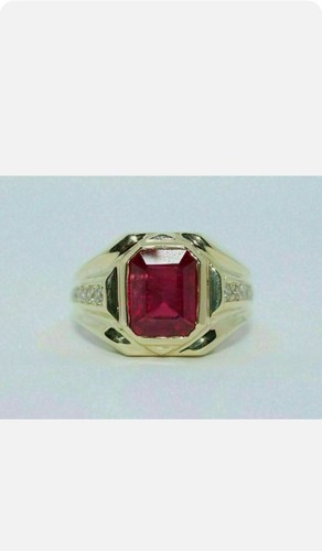 Bague solitaire homme - homme, or