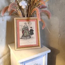 Tableau avec cadre doré