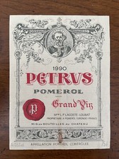 Étiquette Grand Vin Pomerol 1990 - 75 cl