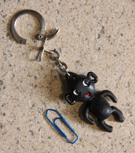 Porte clefs mascotte plastique - mascotte,