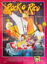 Affiche Cinéma ROCK O RICO 120x160cm Poster / Don Bluth / Eddy Mitchell