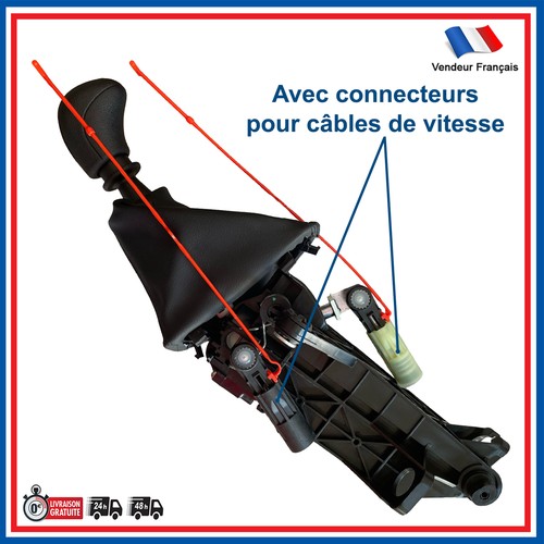 Levier vitesse boite pommeau - boite,