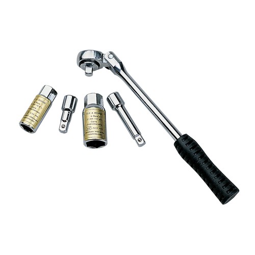 Kit cliquet douille à - cliquet, +