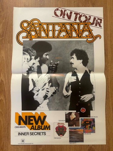 Affiche concert santana poster - concert,